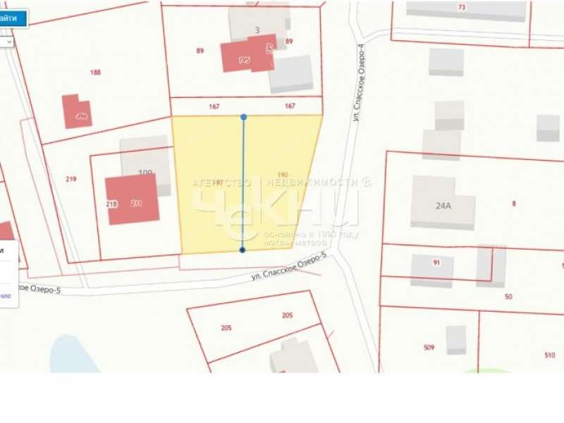земельный участок 13 соток микрорайон Спасское Озеро, улица 4-я посёлок Неклюдово