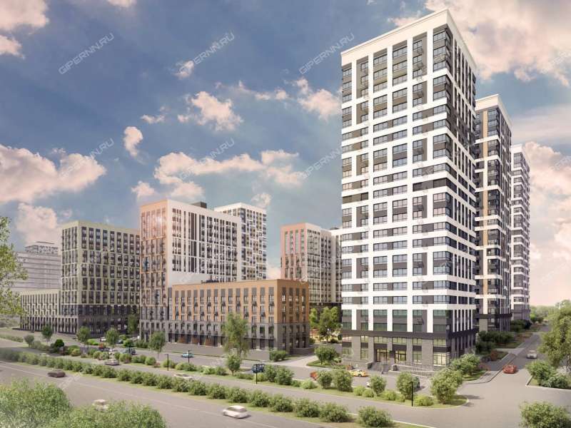 двухкомнатная квартира в ЖК Новое Ольгино, дом 1