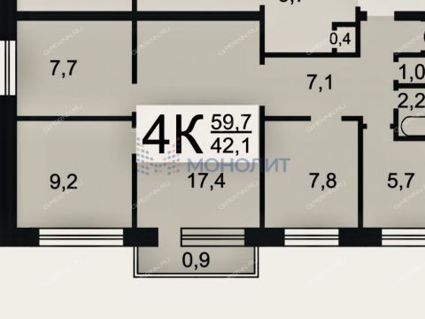 4-komnatnaya-ul-marshala-voronova-d-6 фото