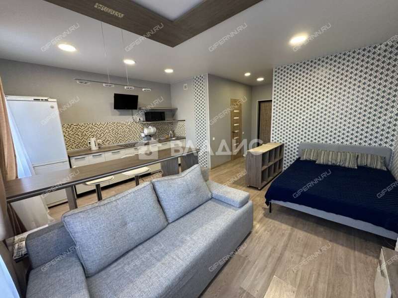 квартира-студия на улице Июльских Дней дом 1 к1