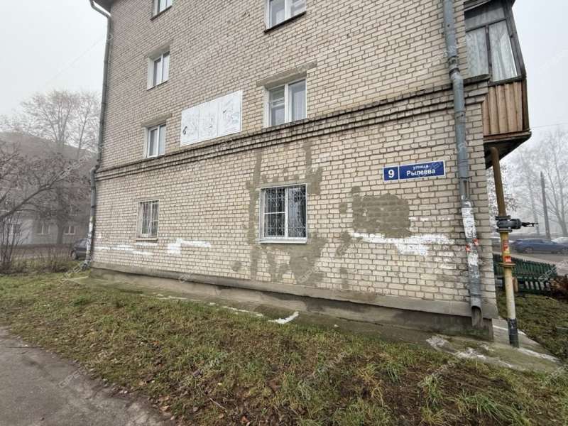 двухкомнатная квартира на улице Рылеева дом 9 город Заволжье