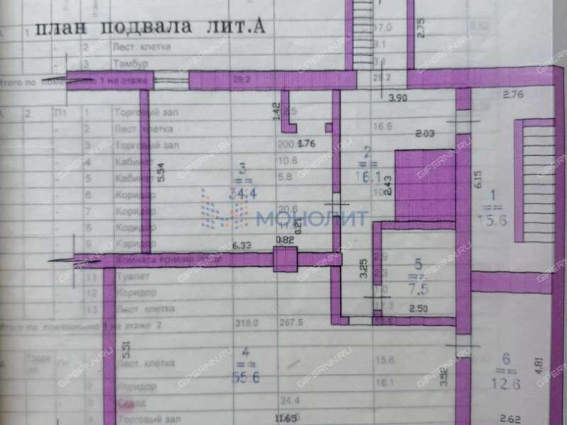 помещение под торговую площадь, производственную площадь на улице Куйбышева