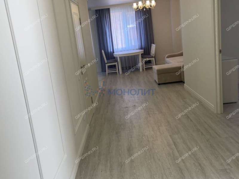 двухкомнатная квартира на улице Надежды Сусловой дом 22Б