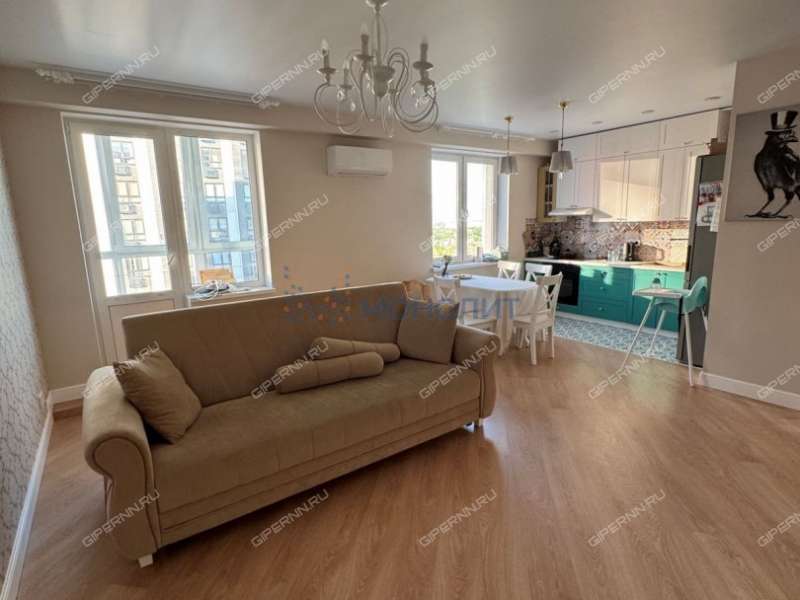 четырёхкомнатная квартира на 2-й Оранжерейной улице дом 2 к1