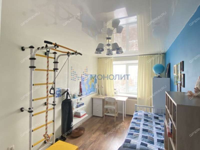 трёхкомнатная квартира на улице Галкина дом 13 город Дзержинск