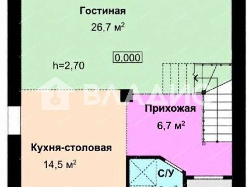 дом на улице Васильковая деревня Крутая