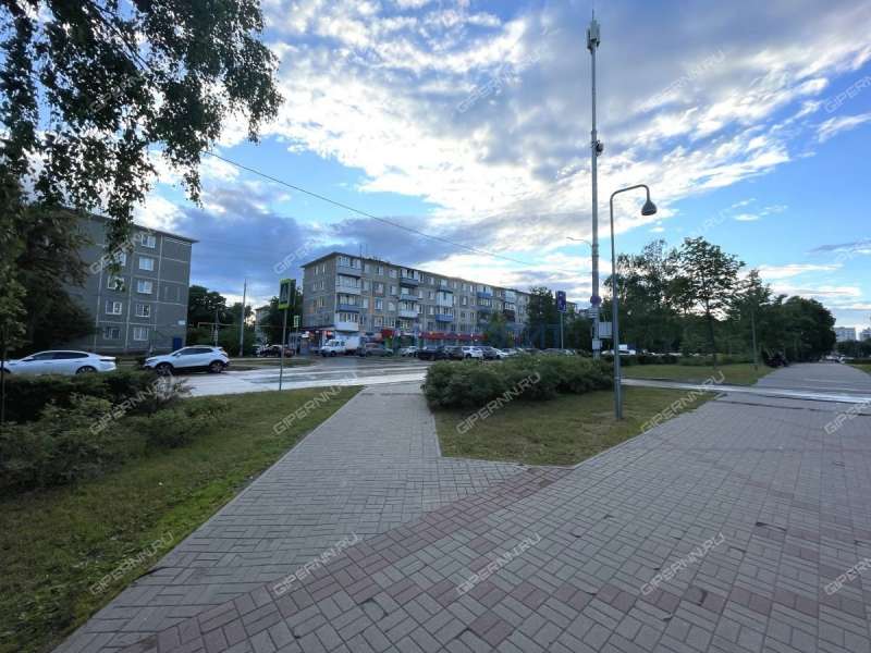 двухкомнатная квартира на улице Никиты Рыбакова дом 9
