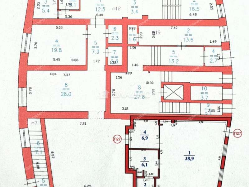 помещение под помещение свободного назначения на Грузинской улице