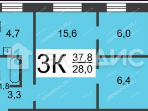 2-komnatnaya-ul-shekspira-d-1 фото