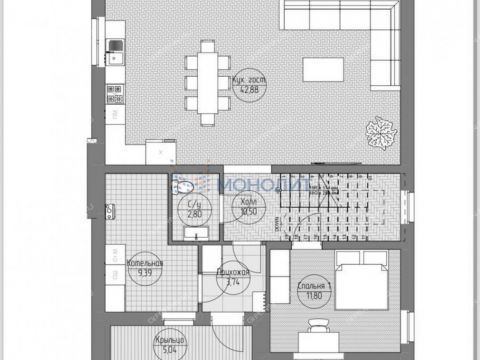 kottedzh-selo-bezvodnoe-kstovskiy-rayon фото