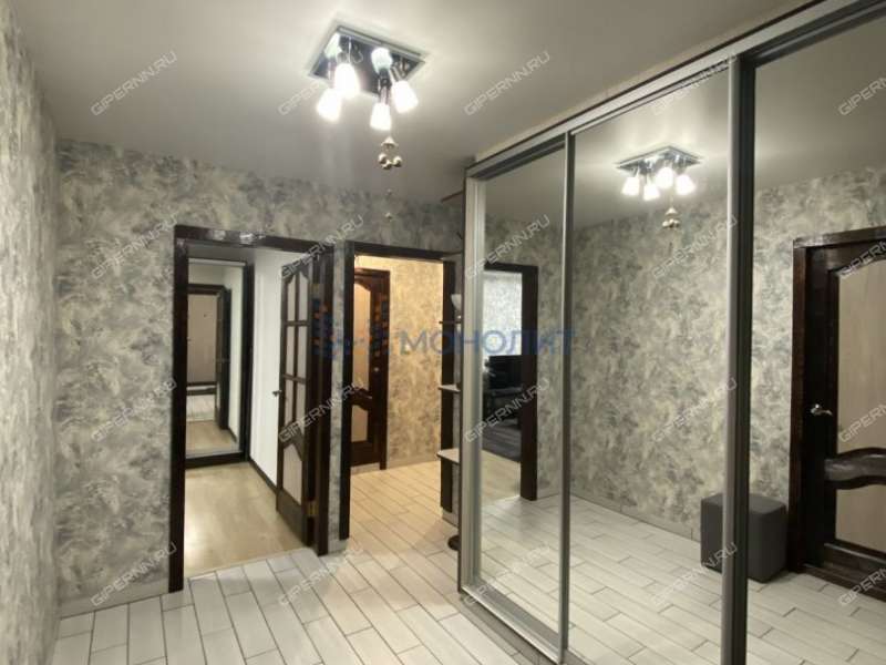 трёхкомнатная квартира на проспекте Циолковского дом 100 город Дзержинск