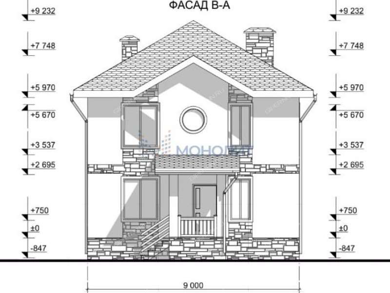 дом на улице Абрикосовая деревня Каликино (Кантауровский сельсовет