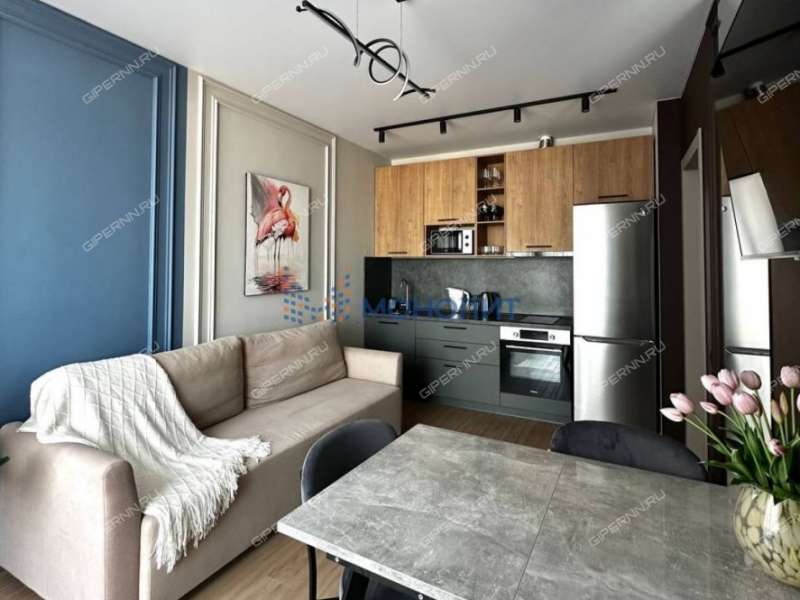 однокомнатная квартира на улице Владимира Высоцкого дом 1