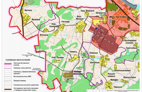 Карта газоснабжения нижегородской области