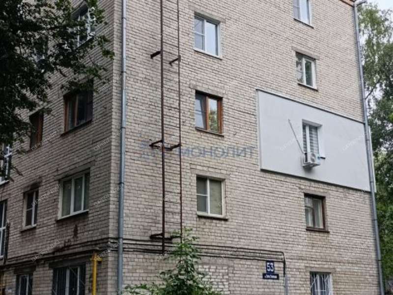 двухкомнатная квартира на улице Героя Юрия Смирнова дом 53