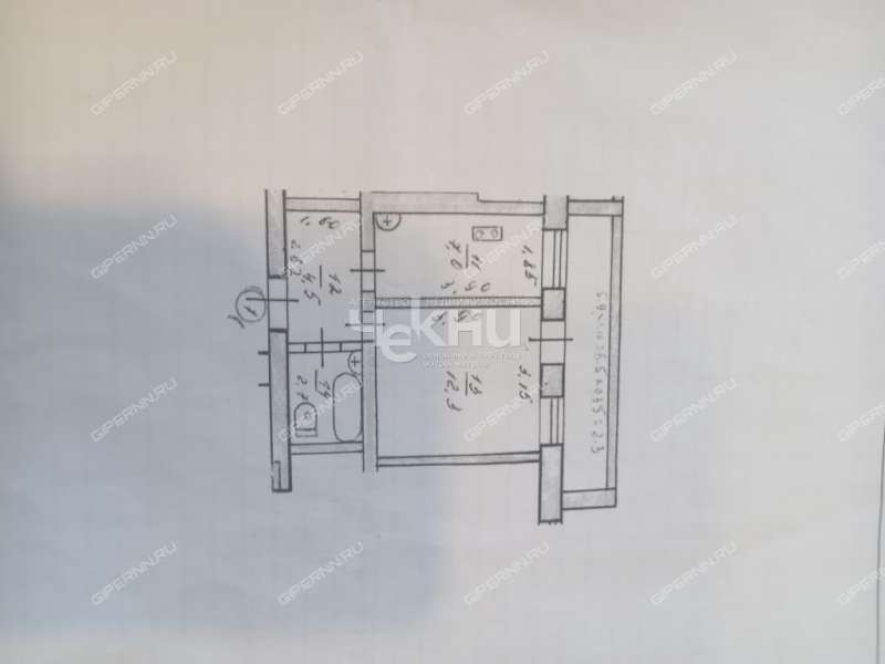 однокомнатная квартира на Гидростроительной улице дом 10А город Заволжье