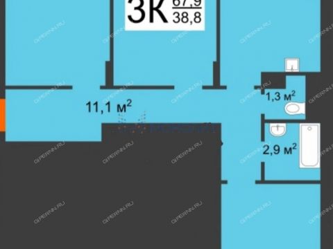 3-komnatnaya-ul-novokuznechihinskaya-d-4 фото