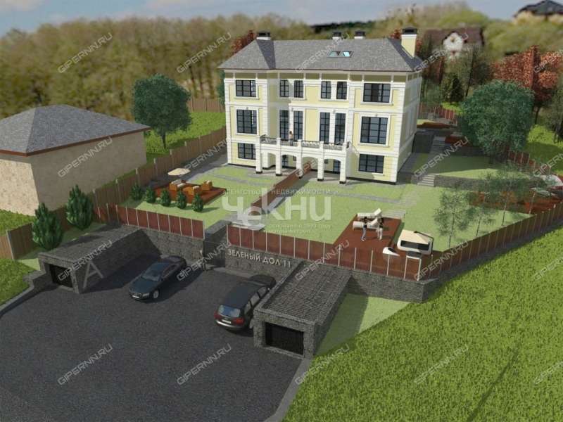 пятикомнатная квартира на улице Зелёный Дол деревня Афонино