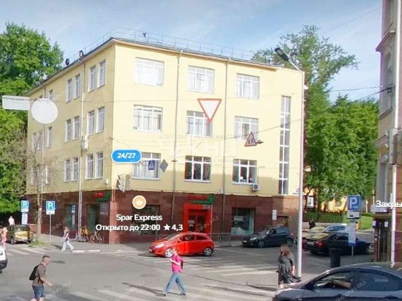 однокомнатная квартира на Алексеевской улице дом 24/27