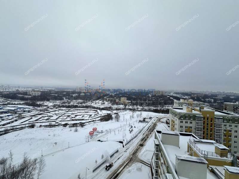 двухкомнатная квартира на улице Композитора Касьянова дом 11