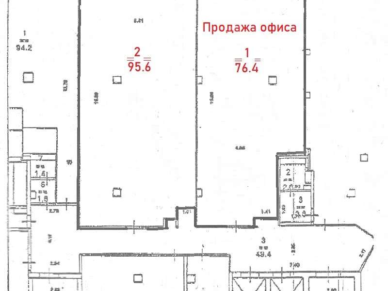 помещение под офис на улице Пискунова