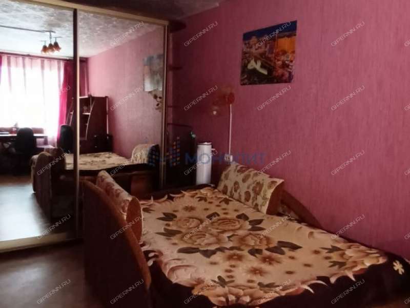 двухкомнатная квартира на улице Гайдара дом 74А город Дзержинск