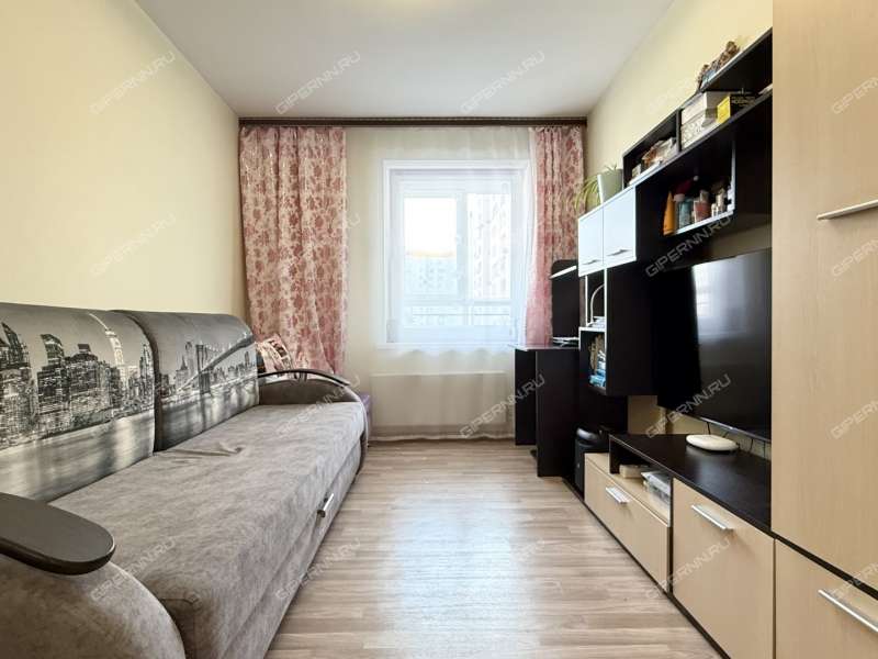 однокомнатная квартира на Космической улице дом 34 к2