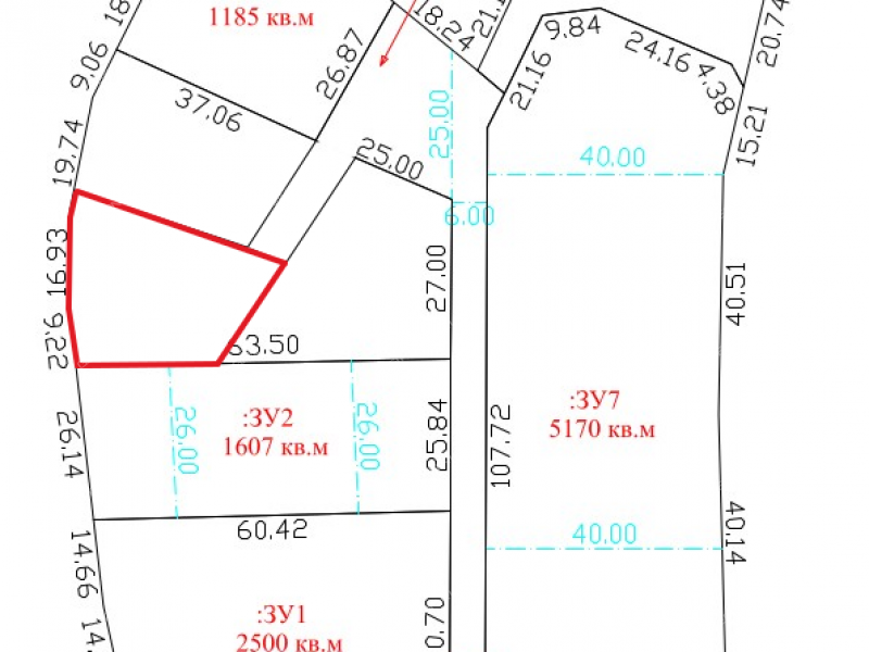 земельный участок под коммерческое использование в Сормовском районе Нижнего Новгорода