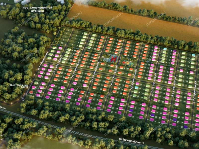 дом на 7-я Изумрудная ЖК Свой Изумрудный