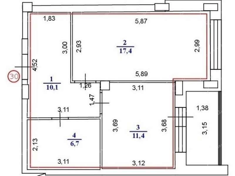 однокомнатная квартира на Деловой улице дом 22