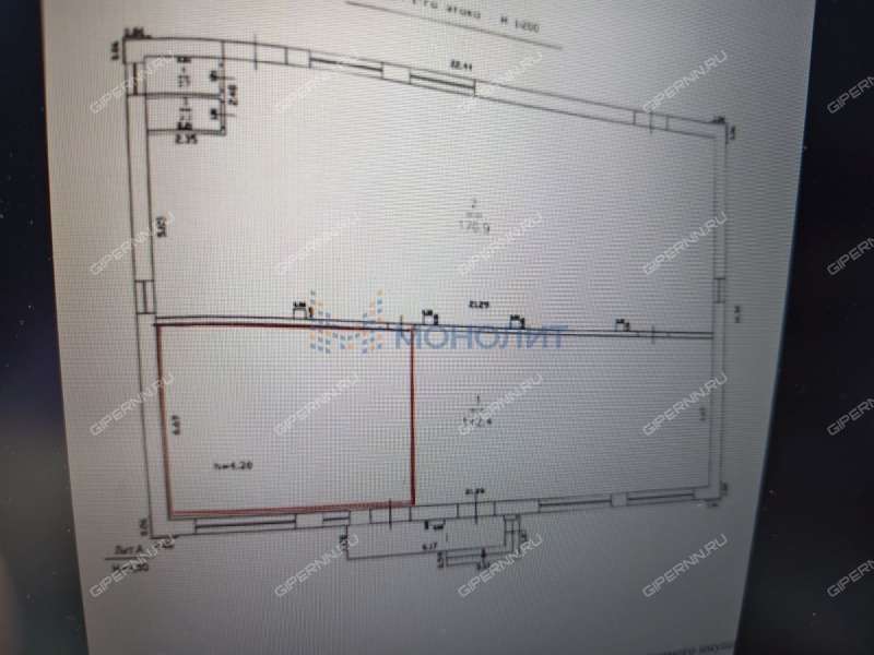 помещение под помещение свободного назначения, торговую площадь в 2-м микрорайоне город Бор
