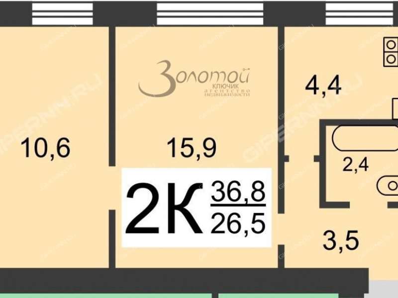 двухкомнатная квартира на Юпитерской улице дом 7