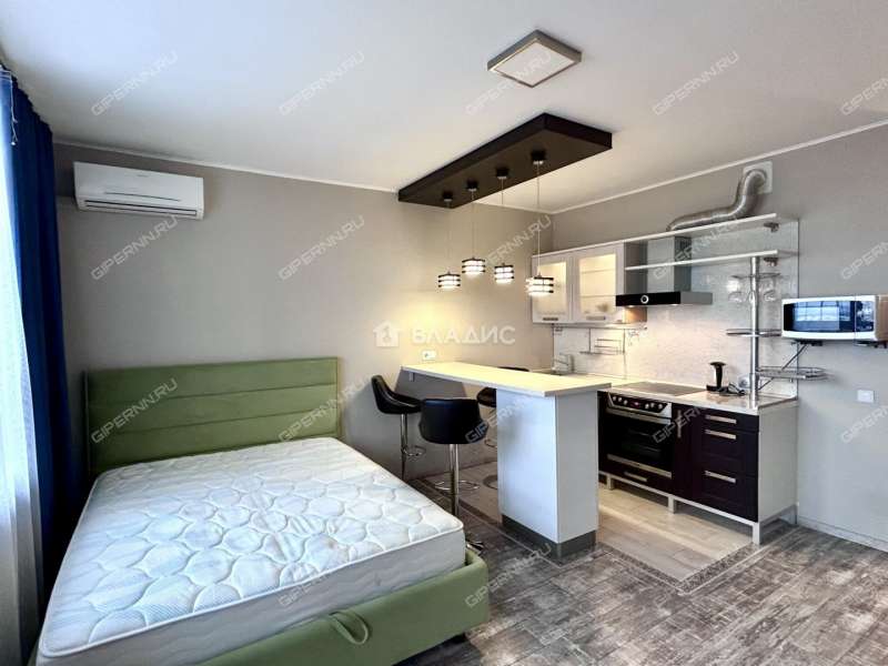 квартира-студия на проспекте Гагарина дом 101 к2