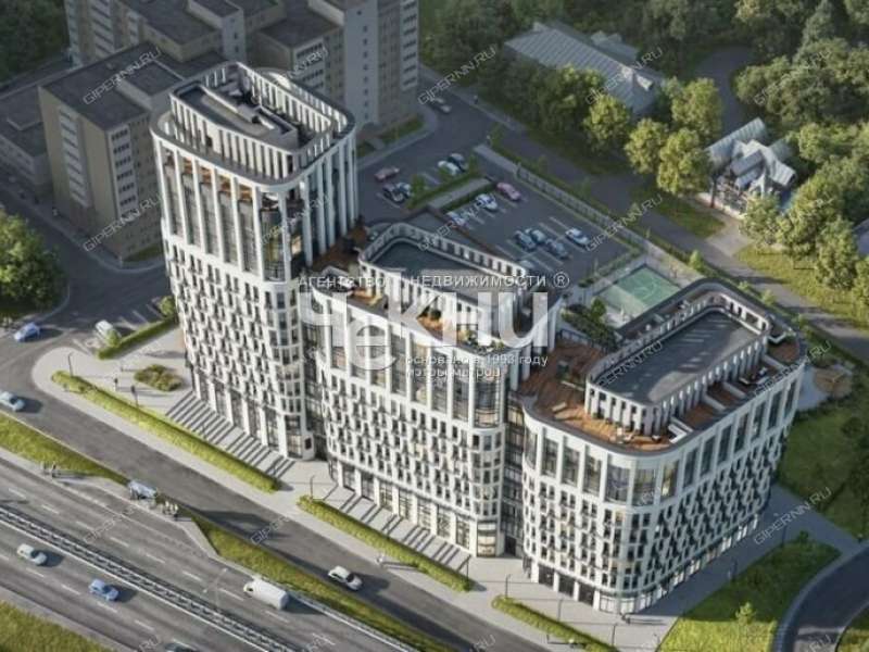 однокомнатная квартира в новостройке на Барминской улице