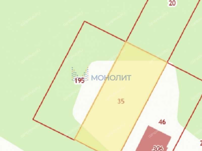 земельный участок 15 соток ТИЗ Елховка - Зеленая улица село Елховка