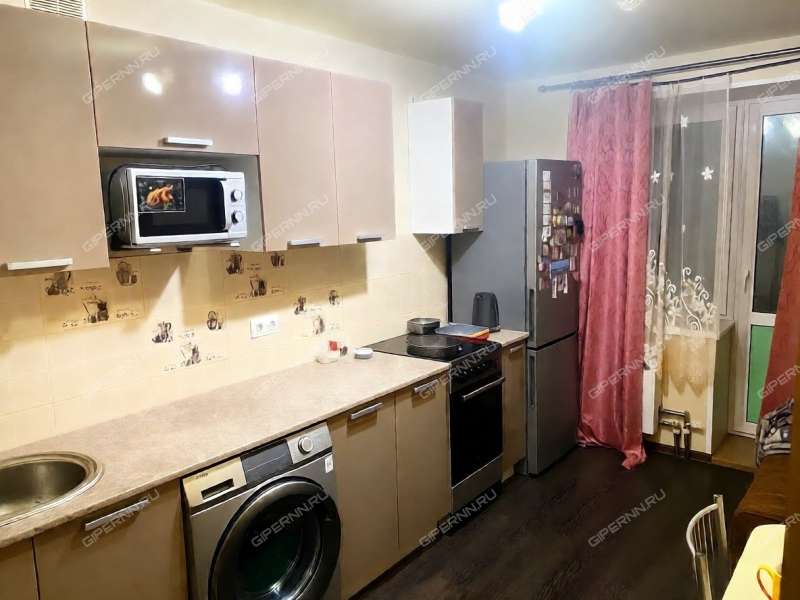 однокомнатная квартира на улице Василия Иванова дом 23а