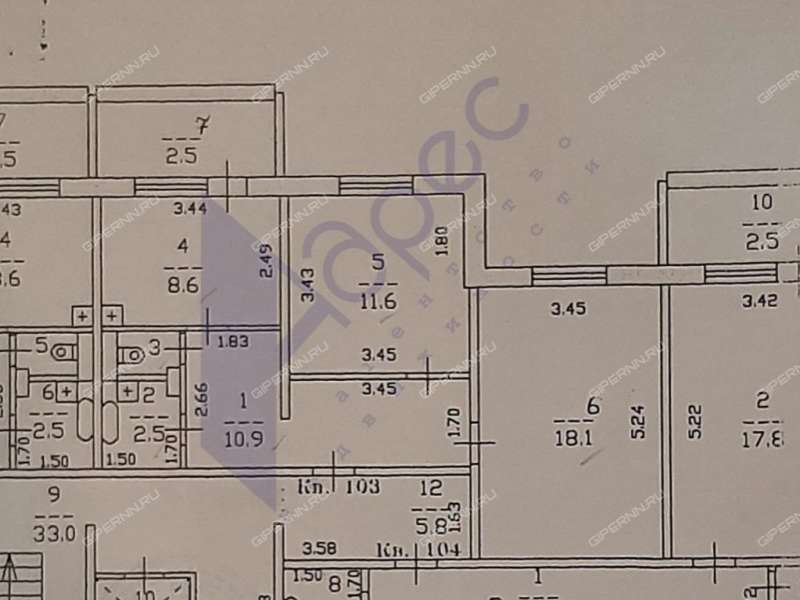 двухкомнатная квартира на Подворной улице дом 2