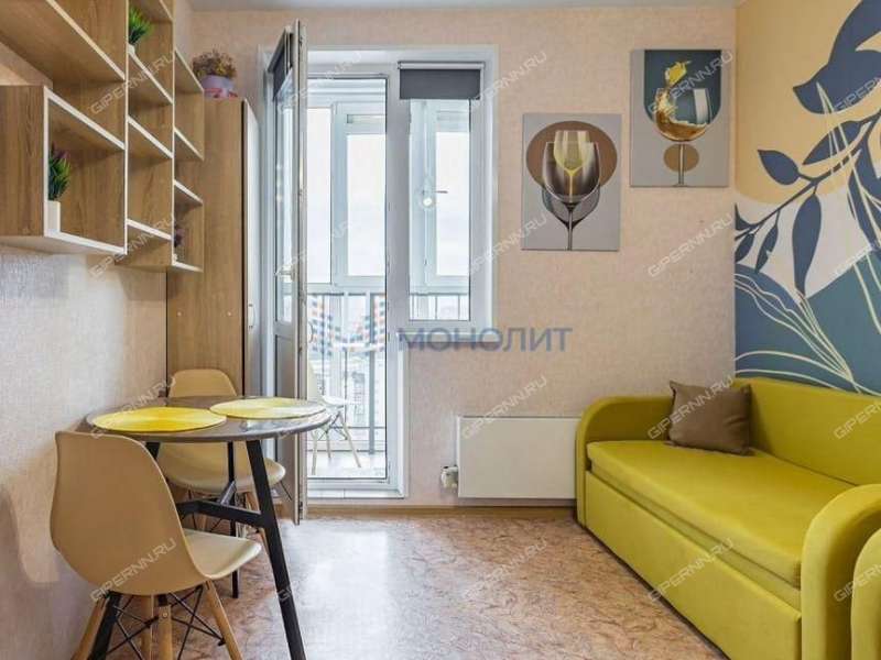 квартира-студия на Бурнаковской улице дом 93