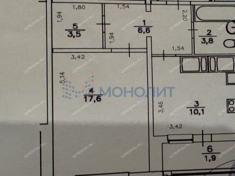 1-komnatnaya-b-r-60-letiya-oktyabrya-d-5a фото