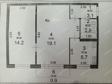 2-komnatnaya-ul-imeni-generala-ivlieva-d-10-k1 фото