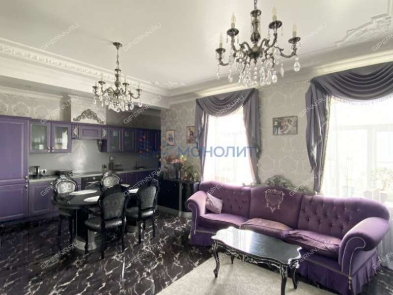 трёхкомнатная квартира на проспекте Дзержинского дом 4 город Дзержинск