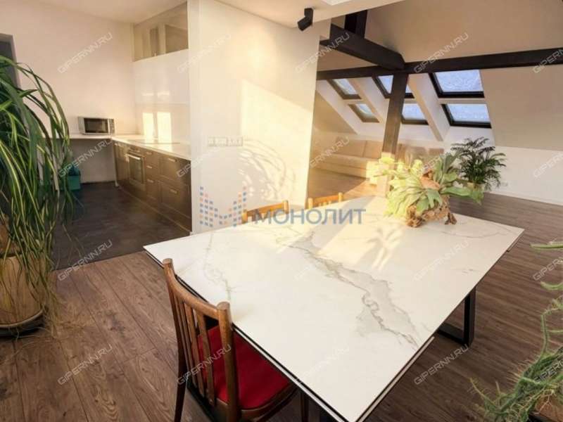 трёхкомнатная квартира на улице Минина дом 29