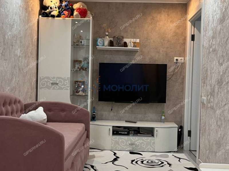 двухкомнатная квартира на улице Революции дом 16 город Дзержинск