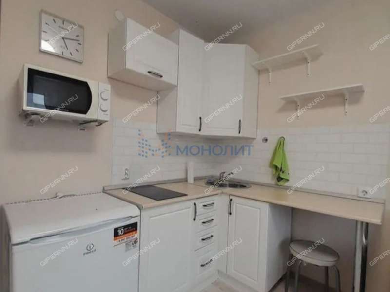 квартира-студия на улице Бориса Видяева дом 19