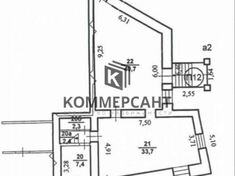 помещение под торговую площадь на улице Чаадаева