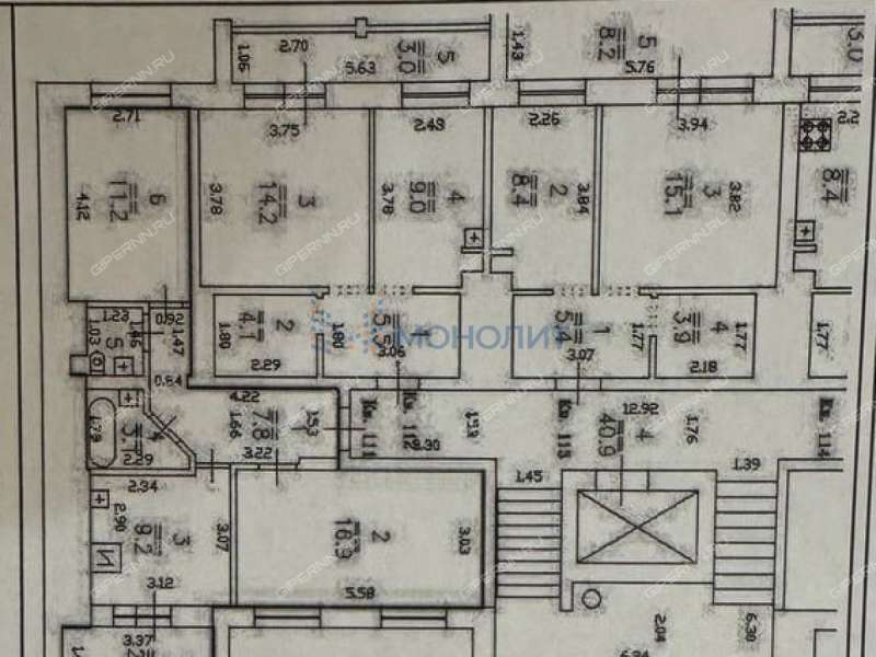 двухкомнатная квартира в Светлогорском переулке дом 2