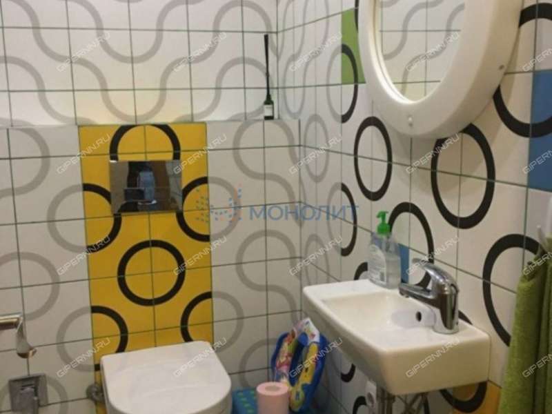 трёхкомнатная квартира на улице Академика Сахарова дом 109 к1