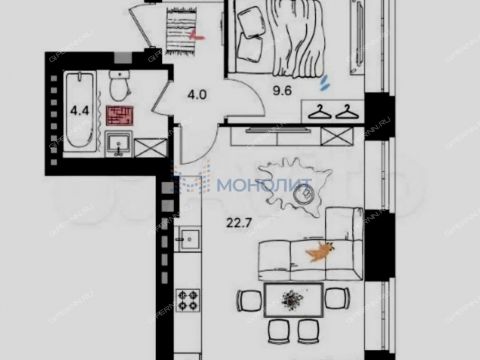 1-komnatnaya-kultura-sp-kstovskiy-rayon фото