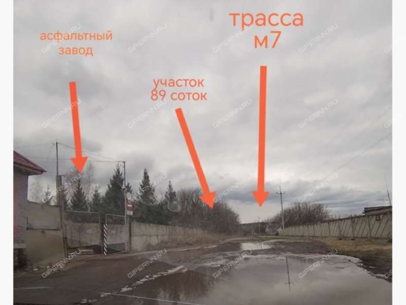 земельный участок под коммерческое использование в Кстовском районе Нижегородской области