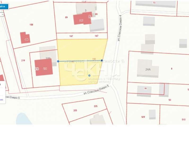 земельный участок 13 соток микрорайон Спасское Озеро, улица 4-я посёлок Неклюдово